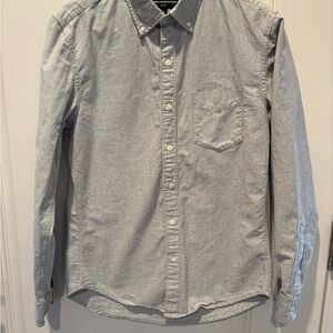 Bonobos Light Gray Casual Button-Down Shirt